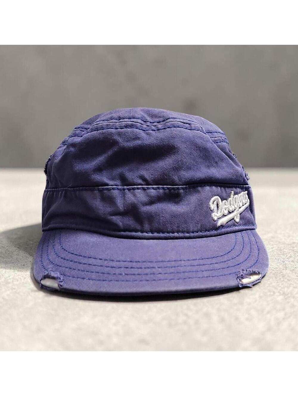 New Era Dodgers Women’s Cap Distressed – One Size – Preowned Wear